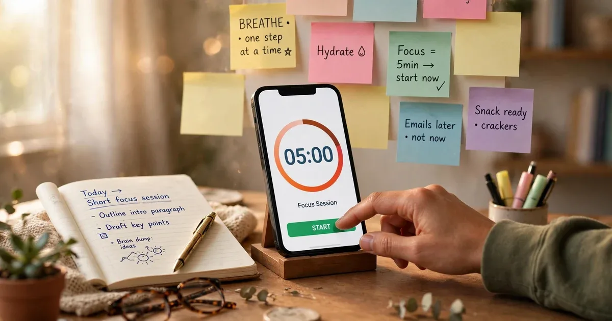 Pomodoro for ADHD: A Timer Routine That Actually Works